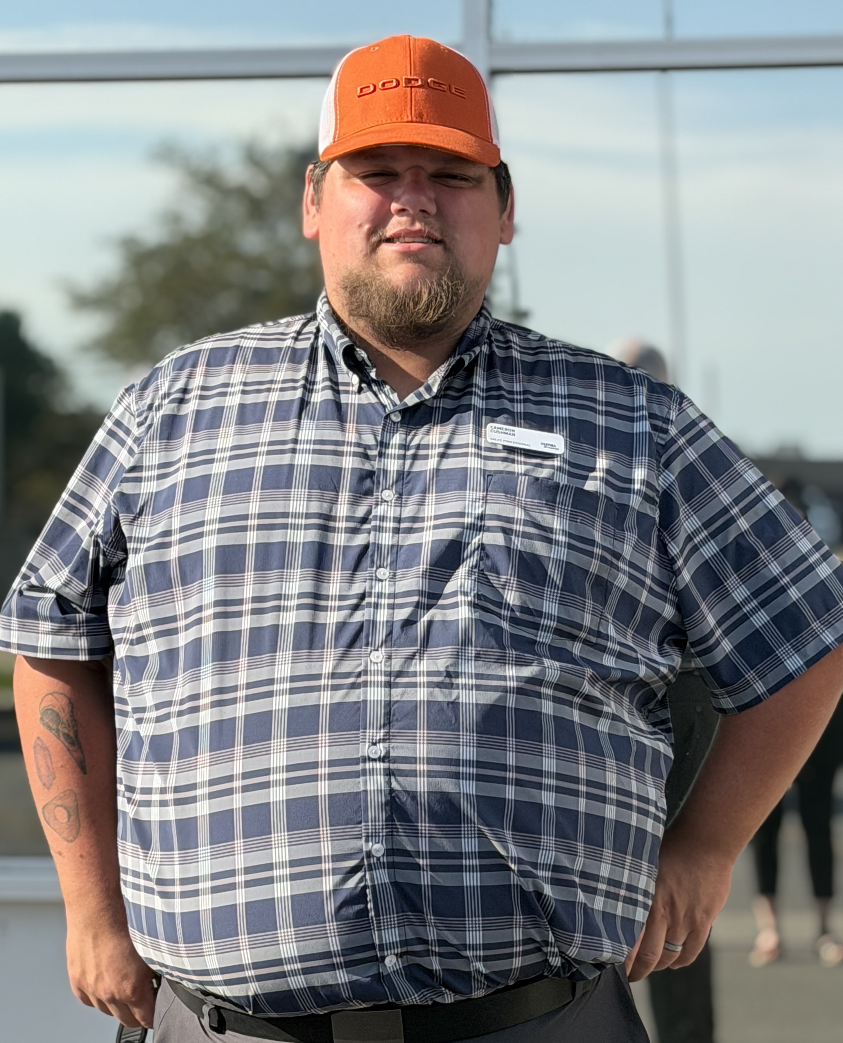 Staff member Cameron Cushman from 310b5008e248