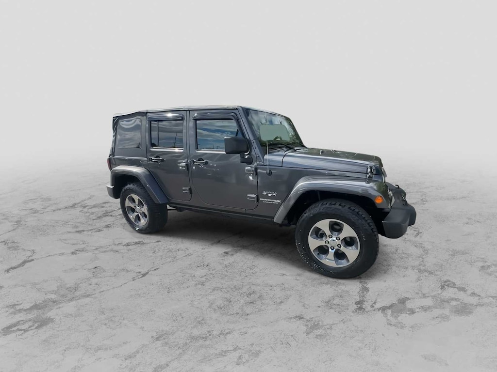 Used 2018 Jeep Wrangler JK Unlimited Sahara 4x4 SUV