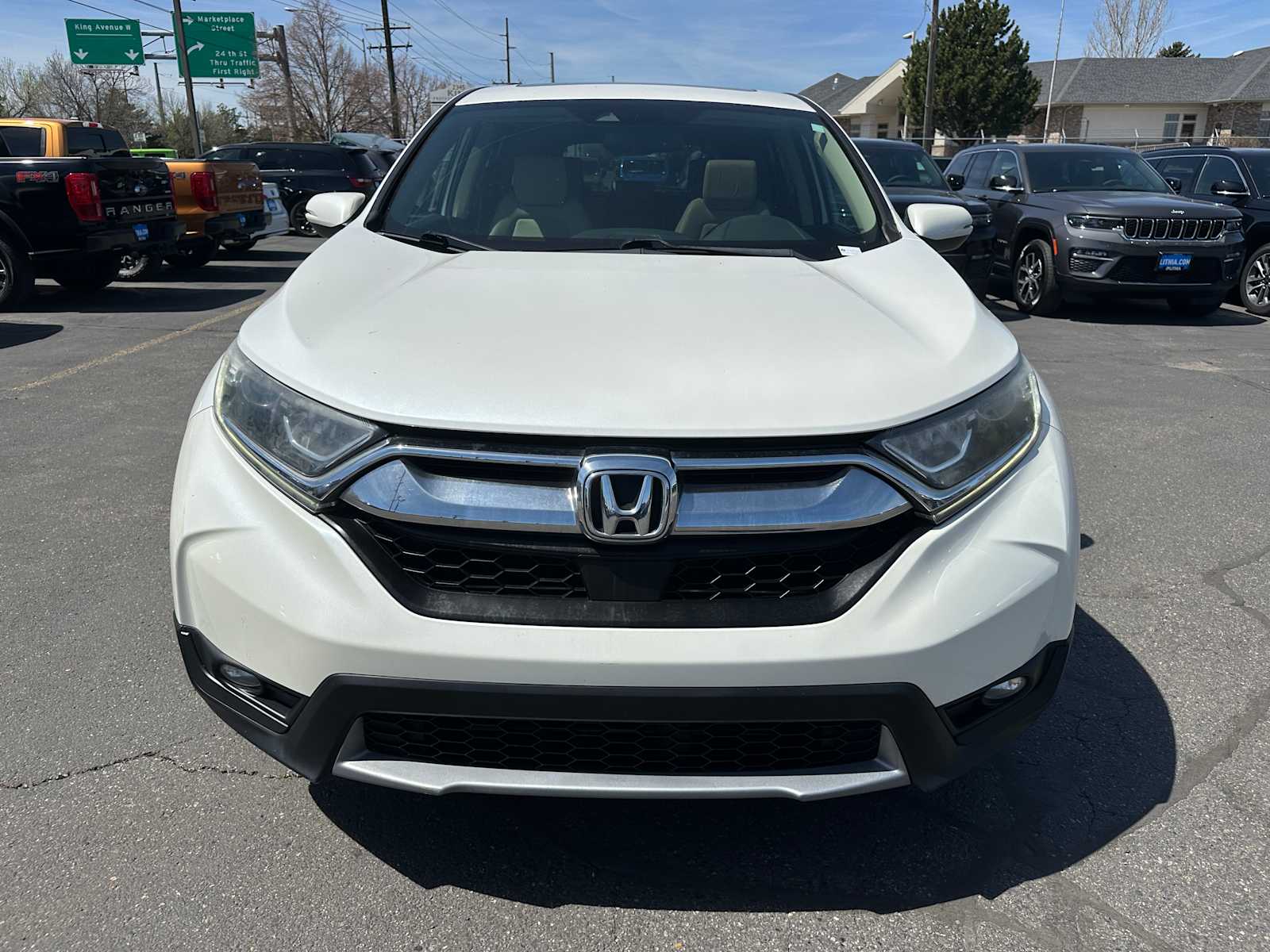 Certified 2017 Honda CR-V EX-L with VIN 5J6RW1H81HL006612 for sale in Billings, MT