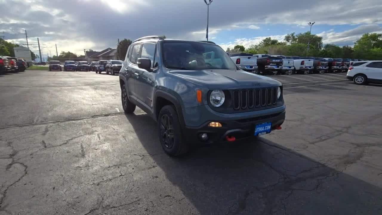 Certified 2018 Jeep Renegade Trailhawk with VIN ZACCJBCB7JPH50686 for sale in Billings, MT