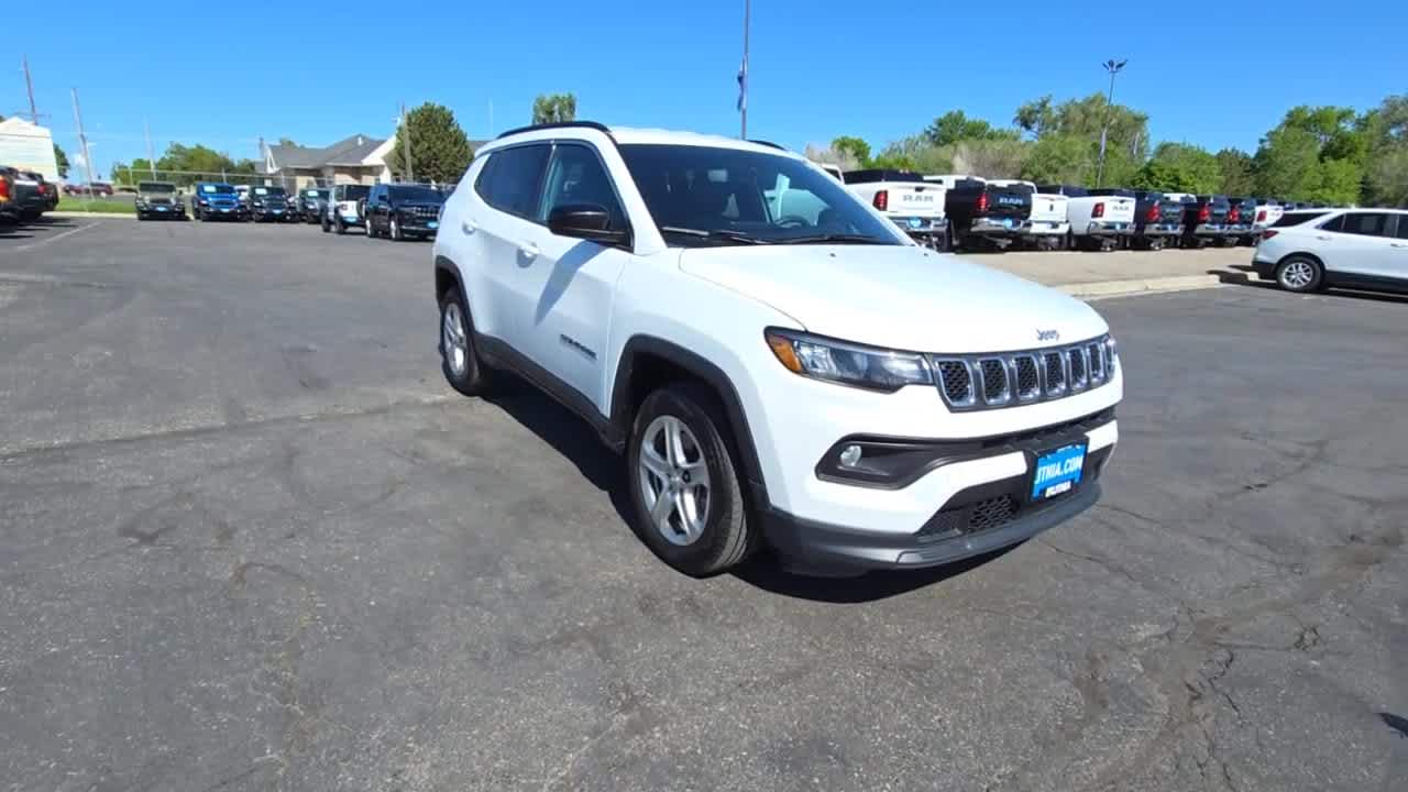 Certified 2024 Jeep Compass Latitude with VIN 3C4NJDBNXRT596964 for sale in Billings, MT