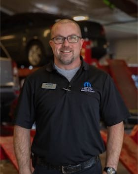 Staff member Chris Wheeler from eada2dff7f98