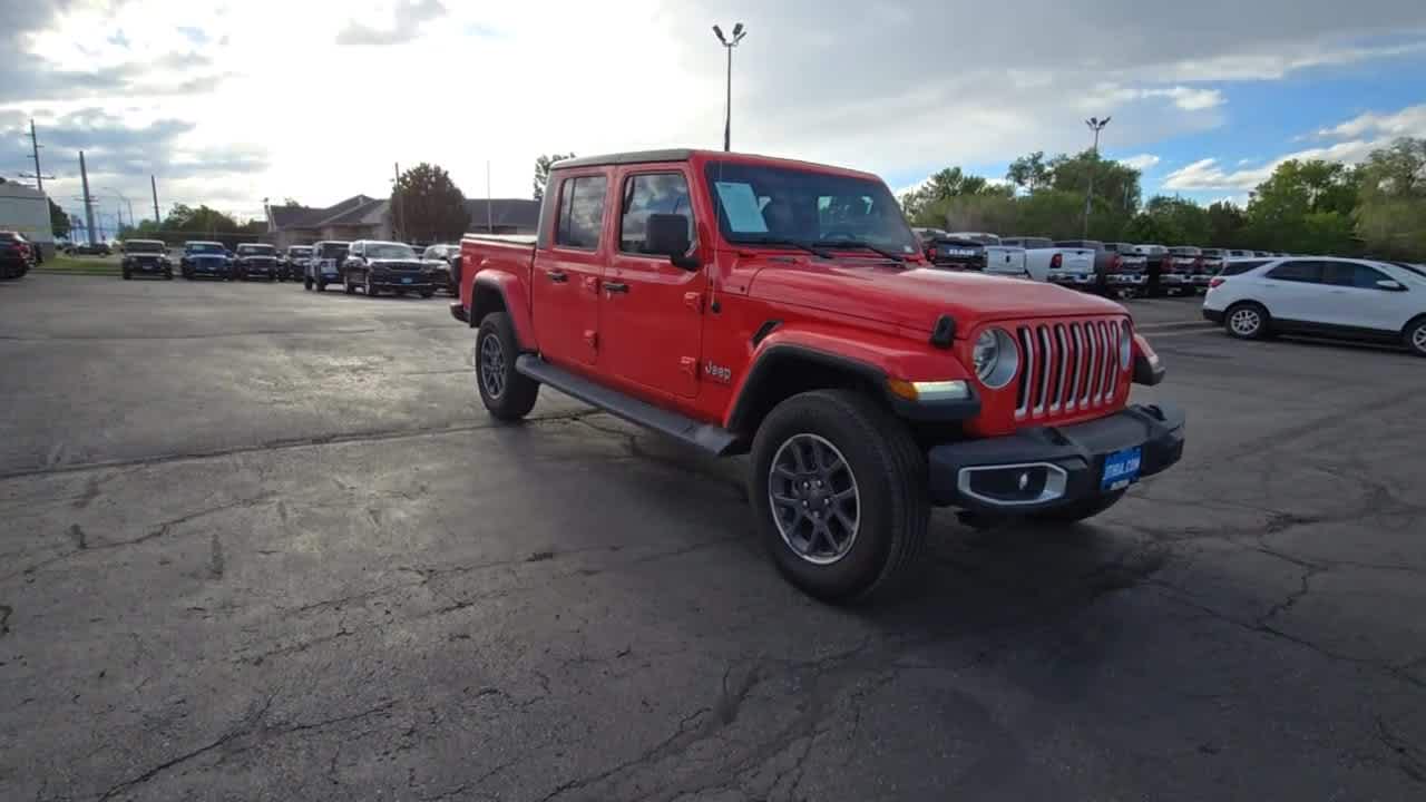 Certified 2020 Jeep Gladiator Overland with VIN 1C6HJTFG8LL103912 for sale in Billings, MT