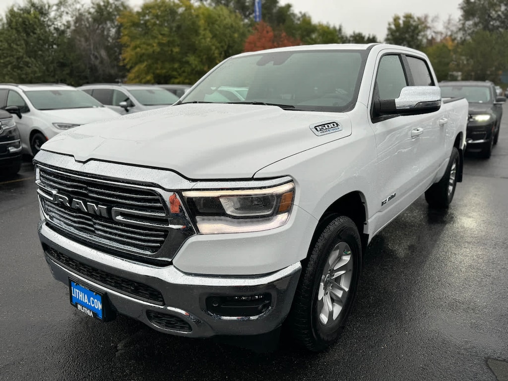 2024 Ram 1500 LARAMIE CREW CAB 4X4 5'7 BOX Crew Cab Bright White For