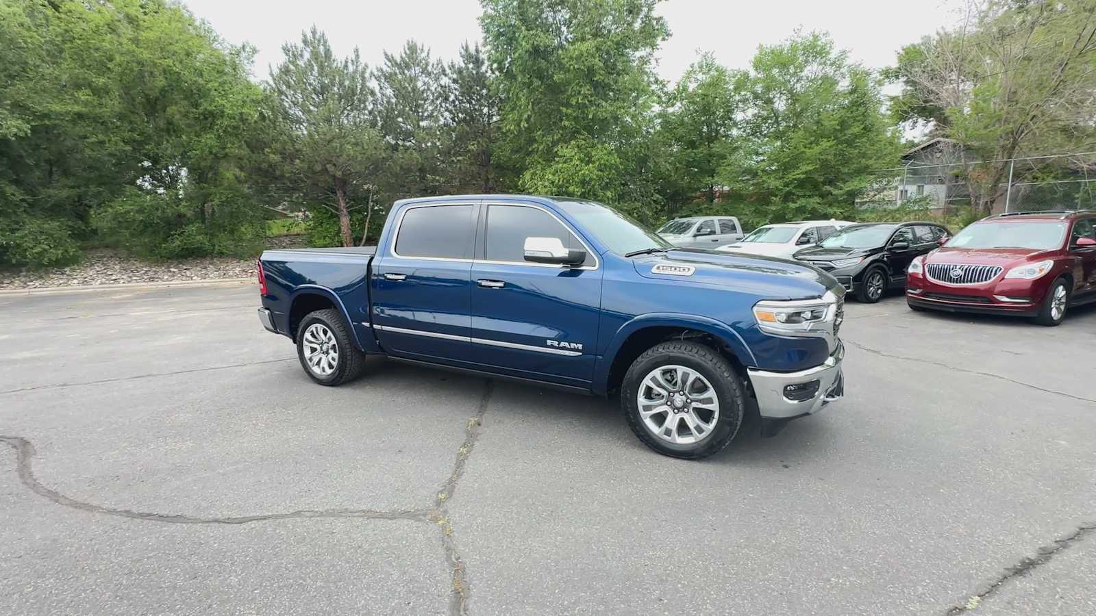 Used 2022 RAM Ram 1500 Pickup Limited with VIN 1C6SRFHT9NN332181 for sale in Billings, MT
