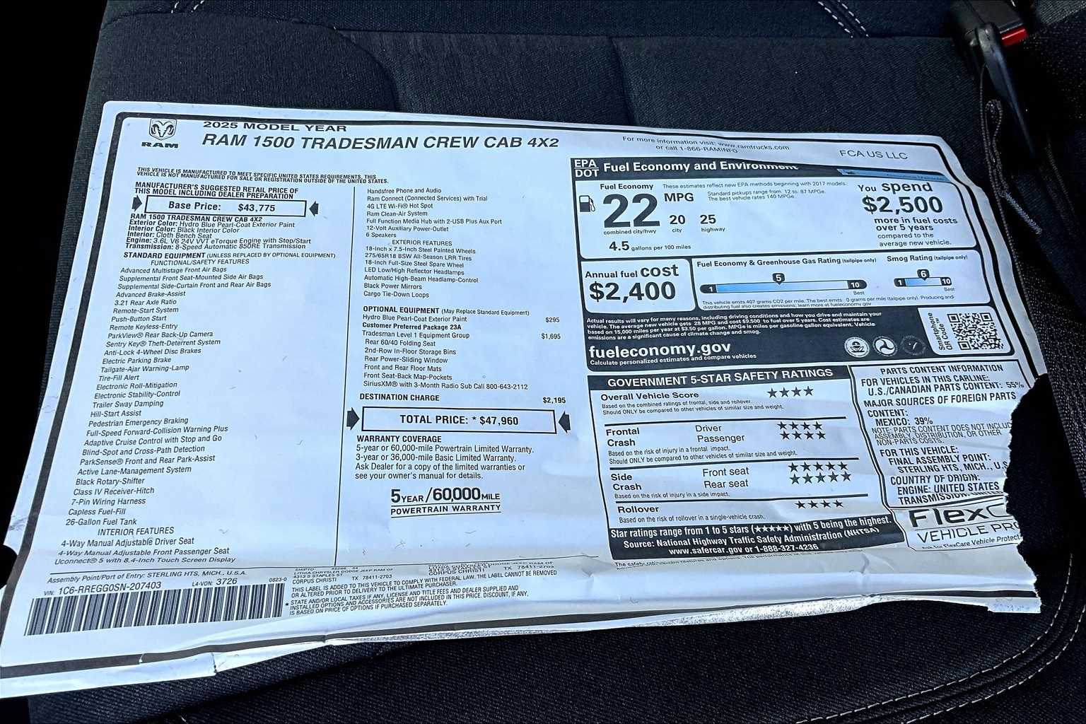 Thumbnail: 2025 RAM 1500 - 22