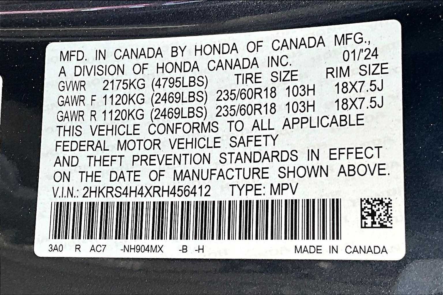 Thumbnail: 2024 Honda CR-V - 20