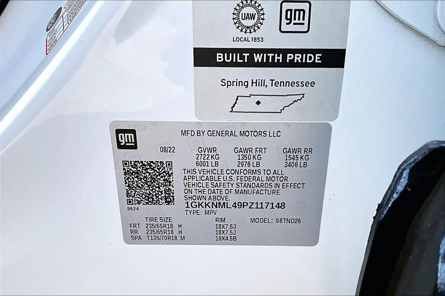 Thumbnail: 2023 GMC Acadia - 18