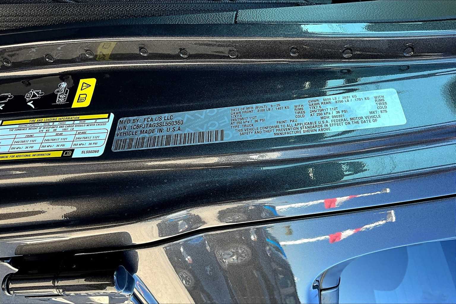 Thumbnail: 2025 Jeep Gladiator - 20