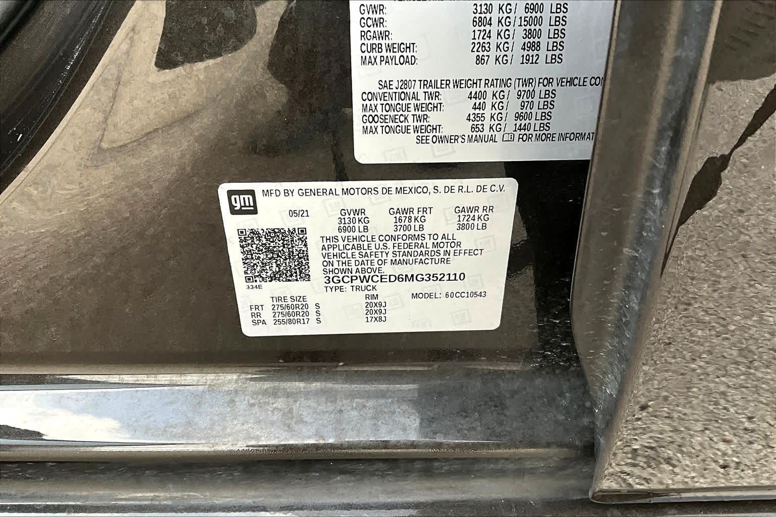 Thumbnail: 2021 Chevrolet Silverado 1500 - 18