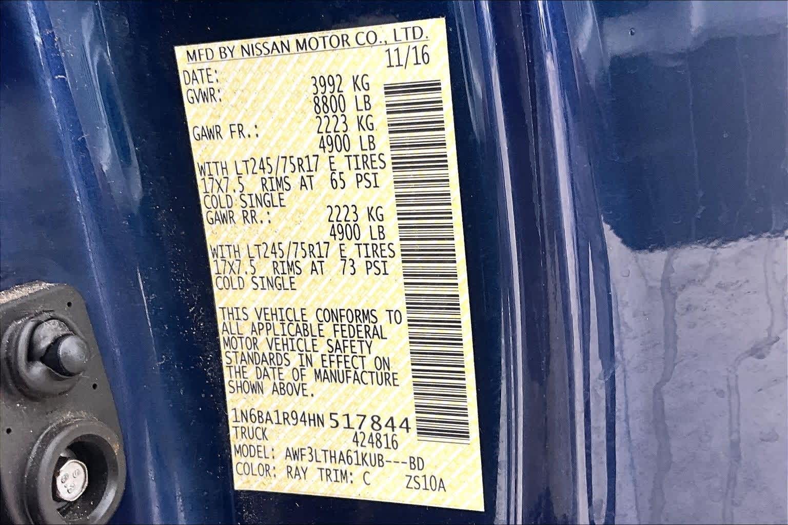 Thumbnail: 2017 Nissan Titan - 14