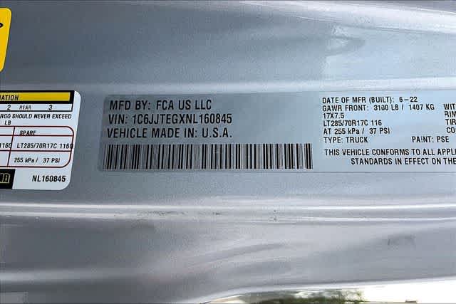 Thumbnail: 2022 Jeep Gladiator - 18