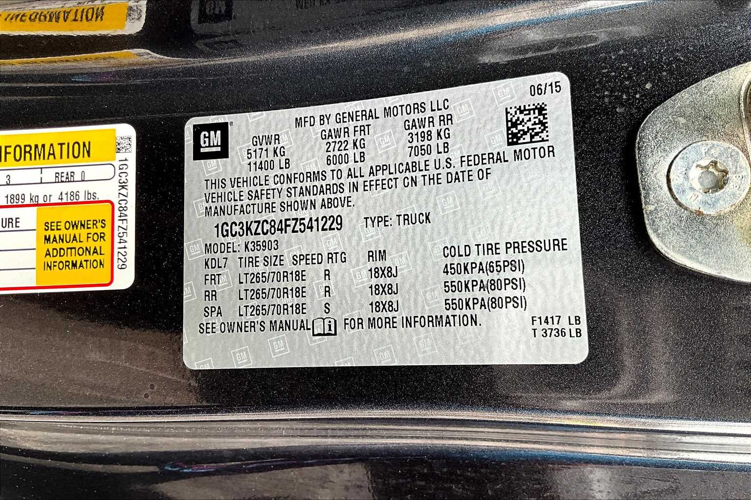 Thumbnail: 2015 Chevrolet Silverado 3500 - 35
