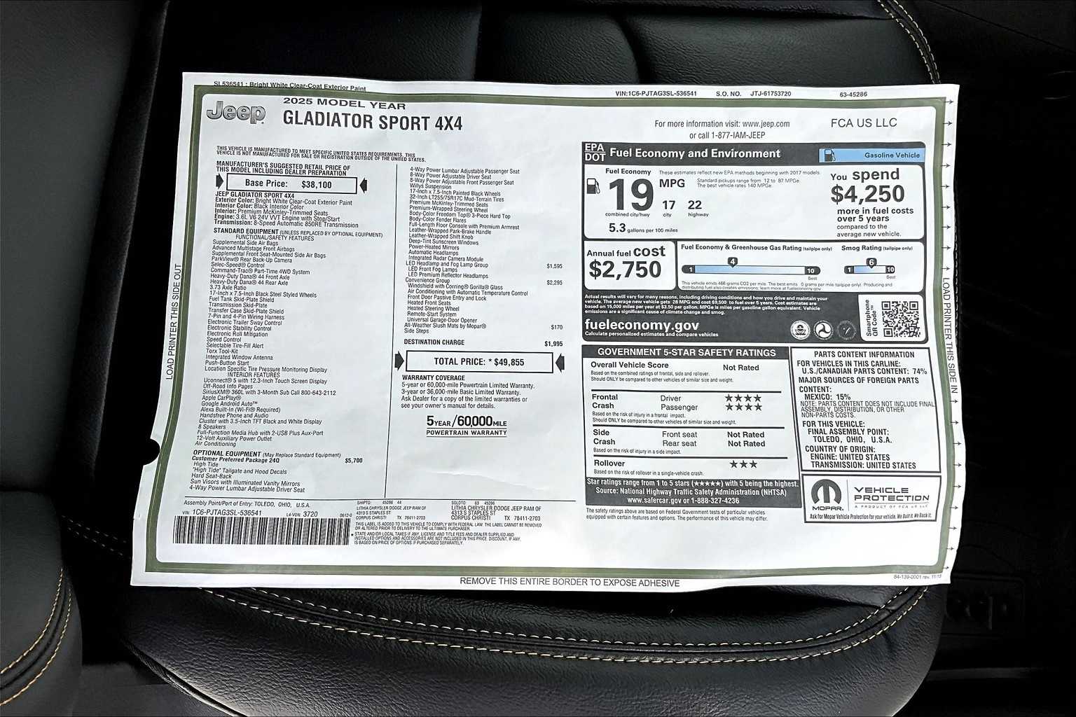 Thumbnail: 2025 Jeep Gladiator - 23