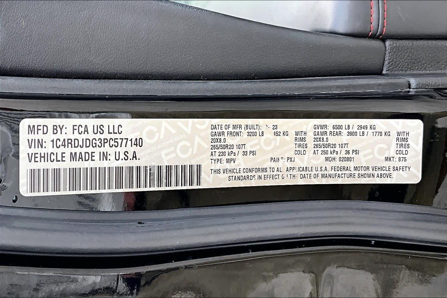 Thumbnail: 2023 Dodge Durango - 18