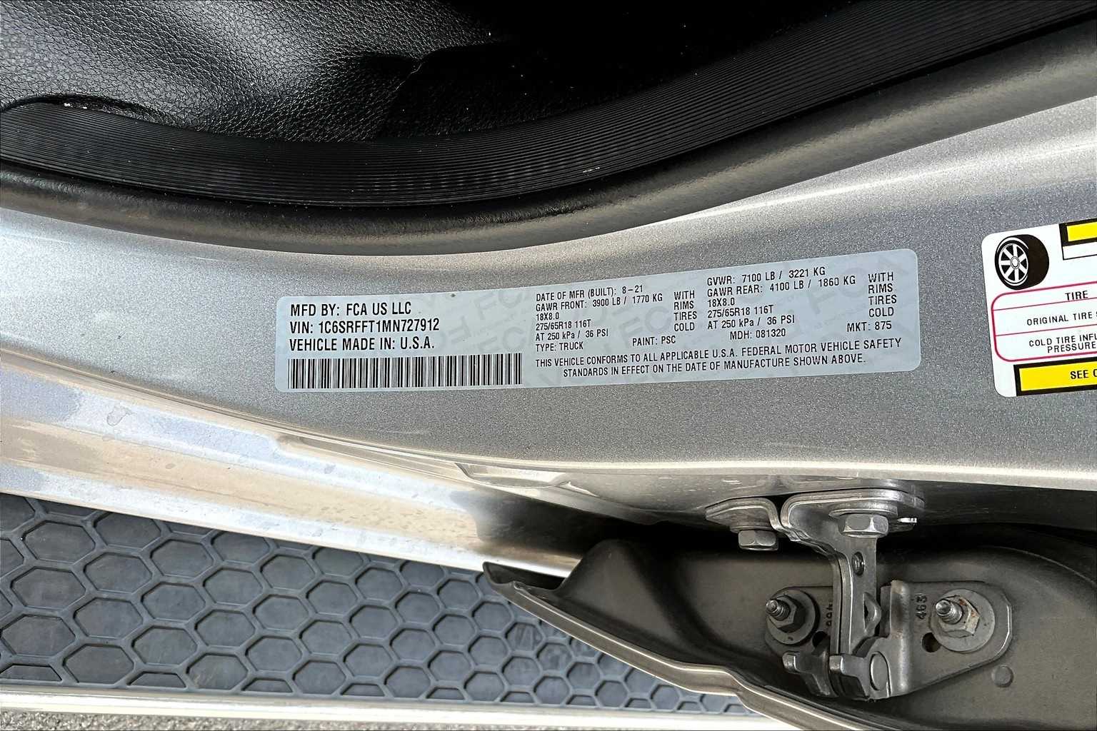 Thumbnail: 2021 RAM 1500 - 20