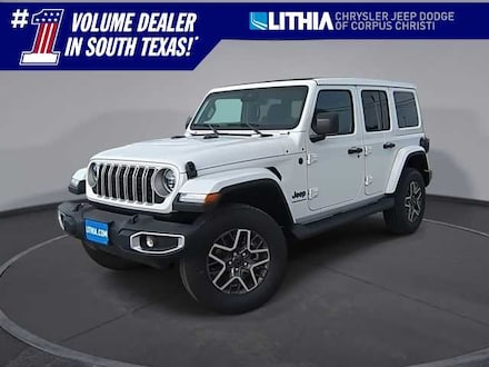 New 2025 Jeep Wrangler 4-DOOR SAHARA Sport Utility Corpus Christi, TX