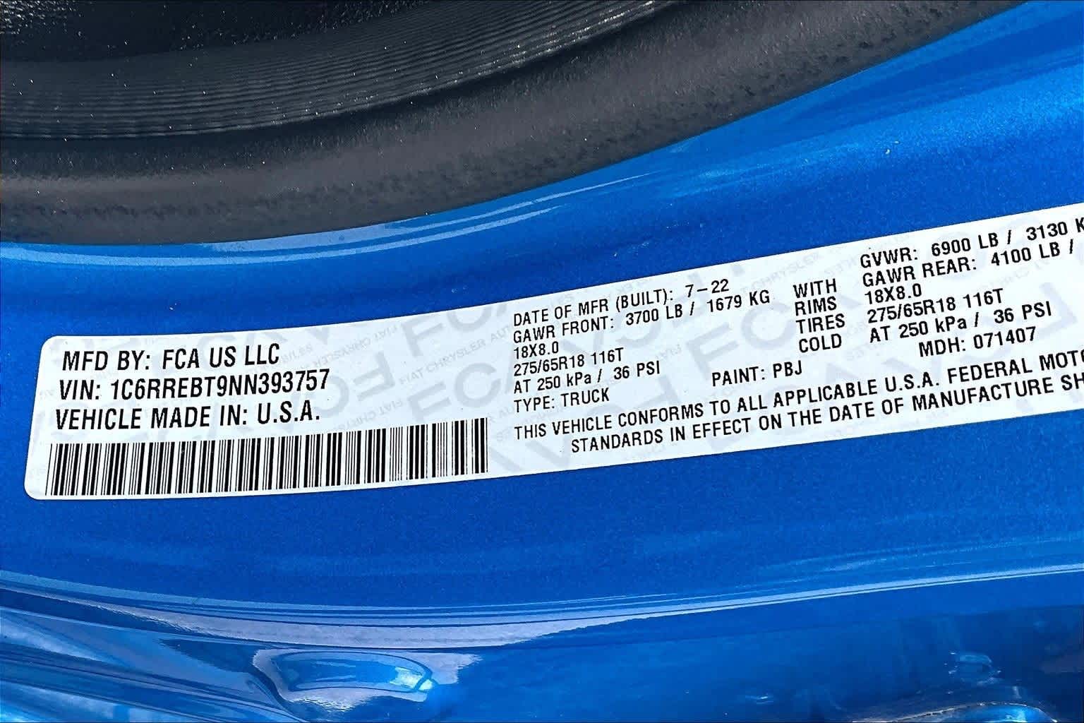 Thumbnail: 2022 RAM 1500 - 18