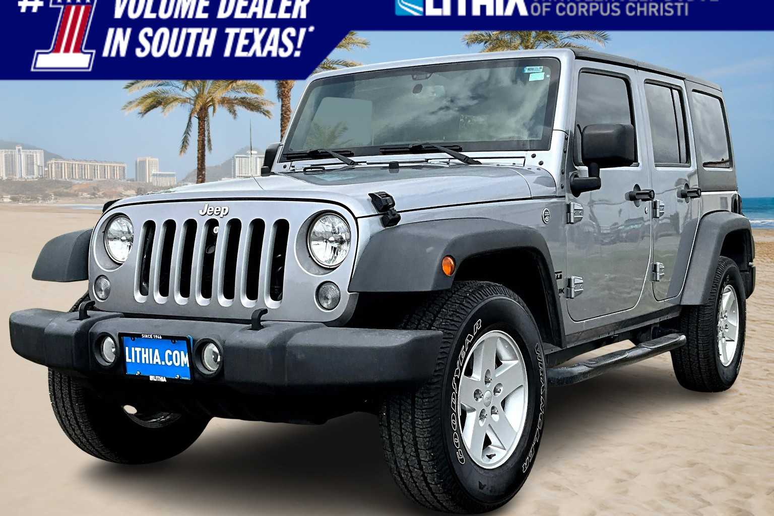 2018 Jeep Wrangler Unlimited Sport Hero Image
