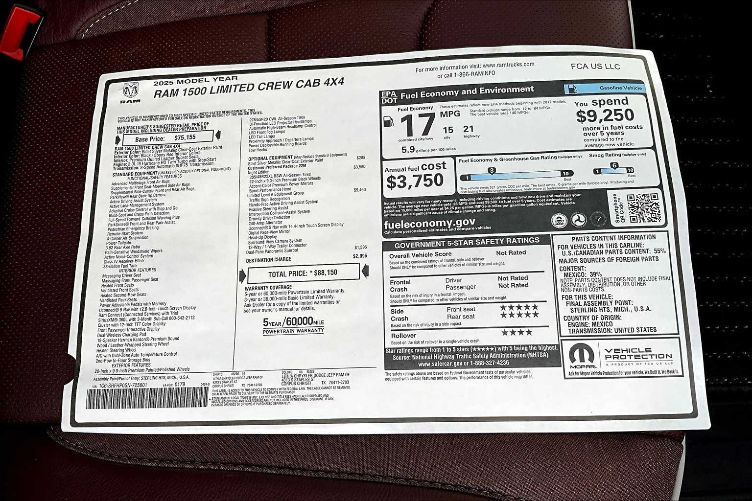 Thumbnail: 2025 RAM 1500 - 13