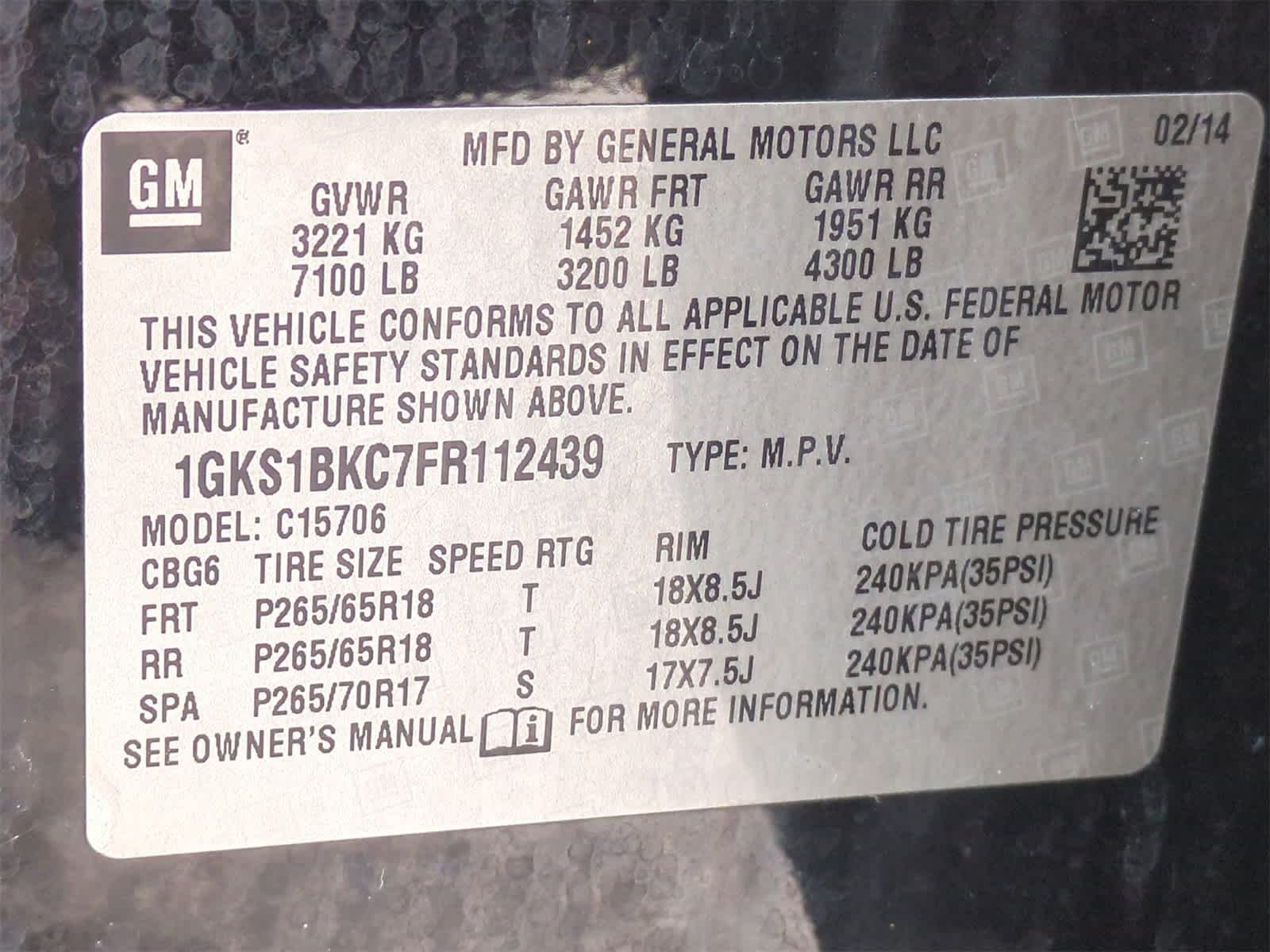 Thumbnail: 2015 GMC Yukon - 33