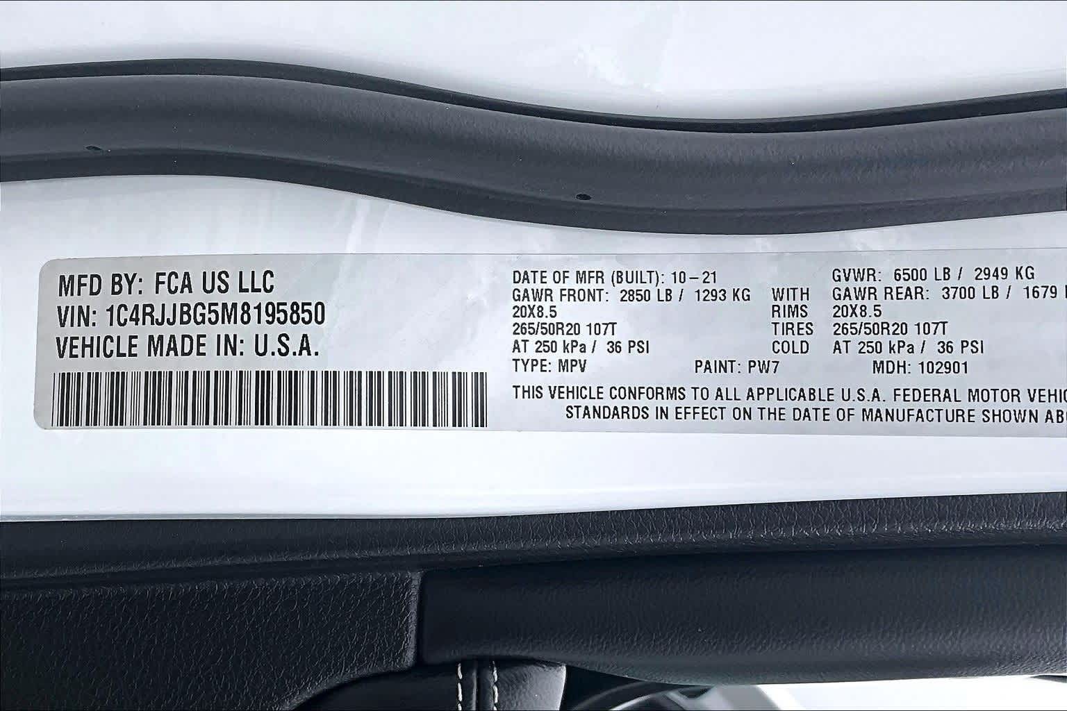 Thumbnail: 2021 Jeep Grand Cherokee L - 18