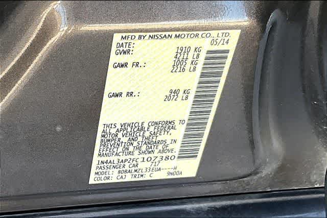 Thumbnail: 2015 Nissan Altima - 20