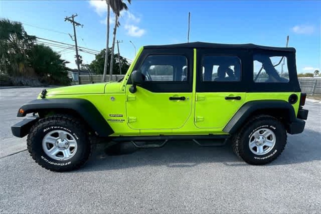 Used 2016 Jeep Wrangler JK Unlimited Sport 4X4 SUV
