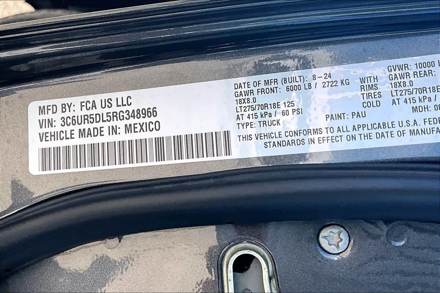 Thumbnail: 2024 RAM 2500 - 18