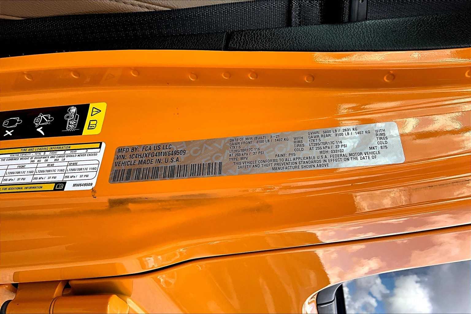 Thumbnail: 2021 Jeep Wrangler - 20