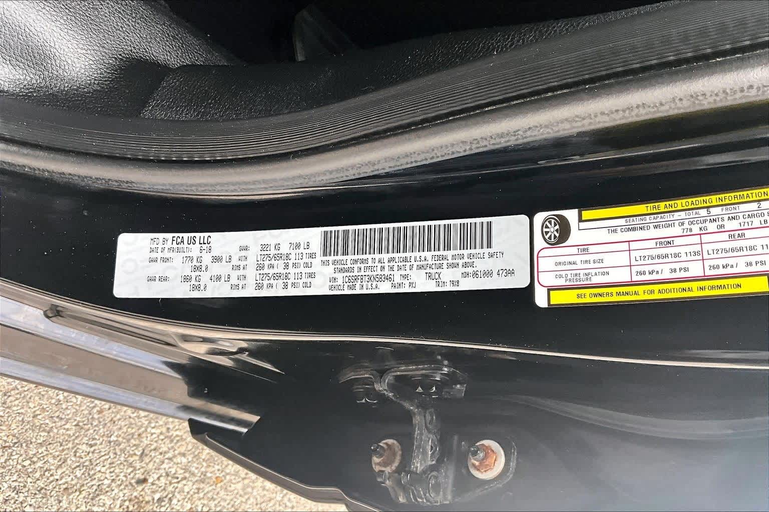 Thumbnail: 2019 RAM 1500 - 18