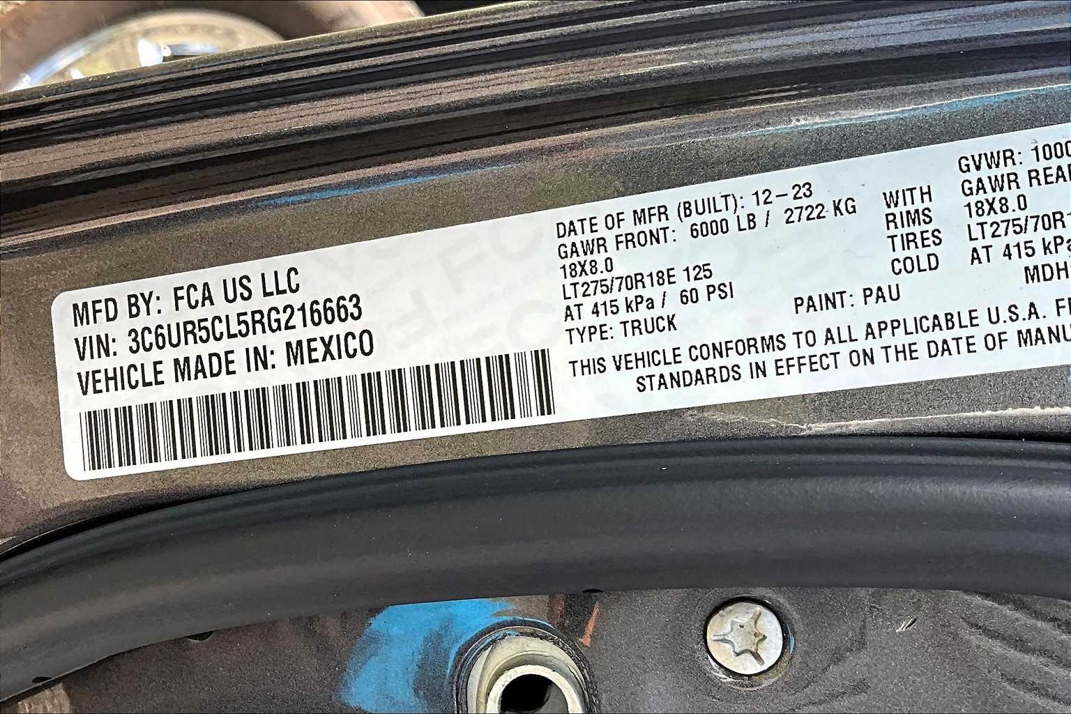2024 RAM 2500 Tradesman 18