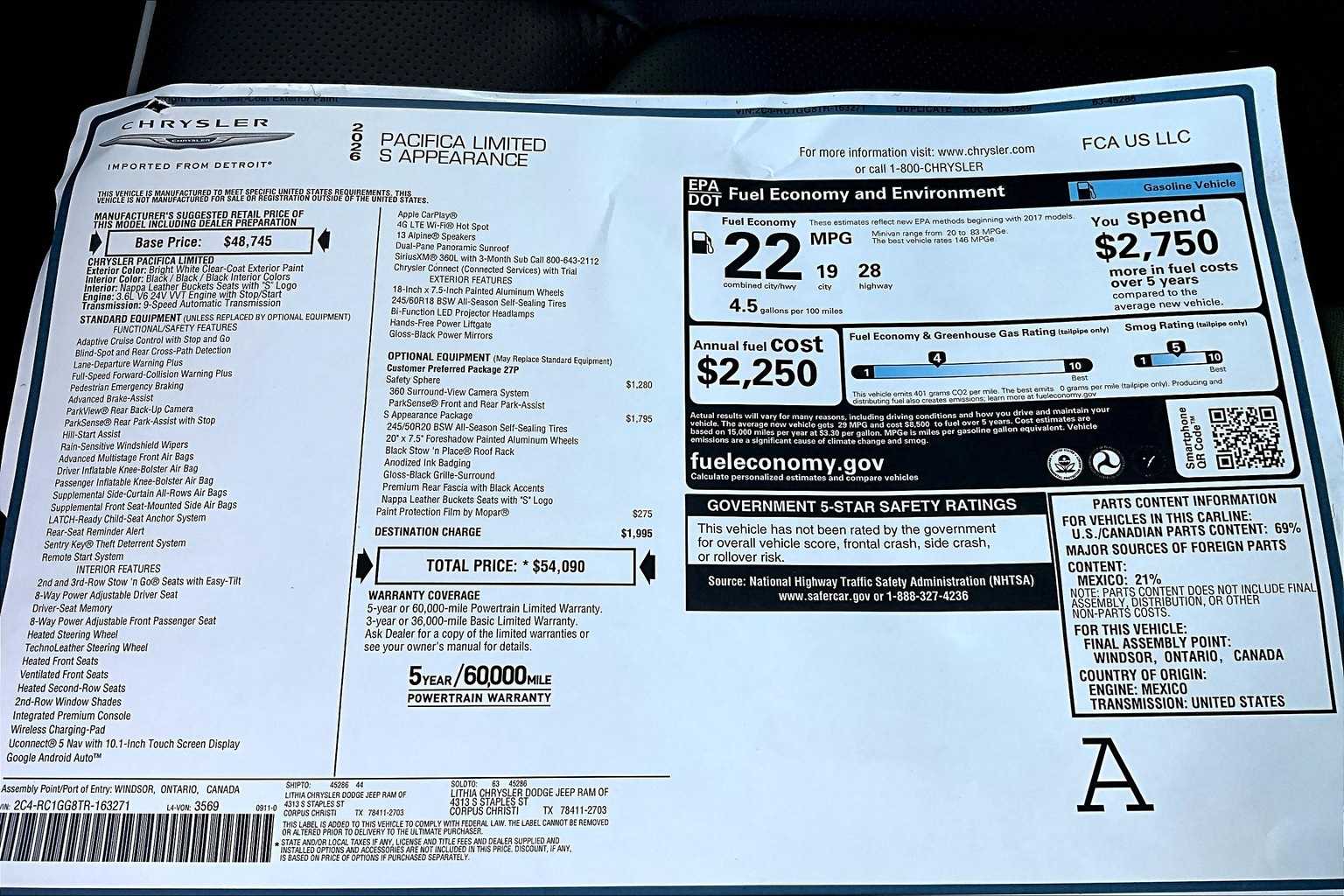 Thumbnail: 2026 Chrysler Pacifica - 21