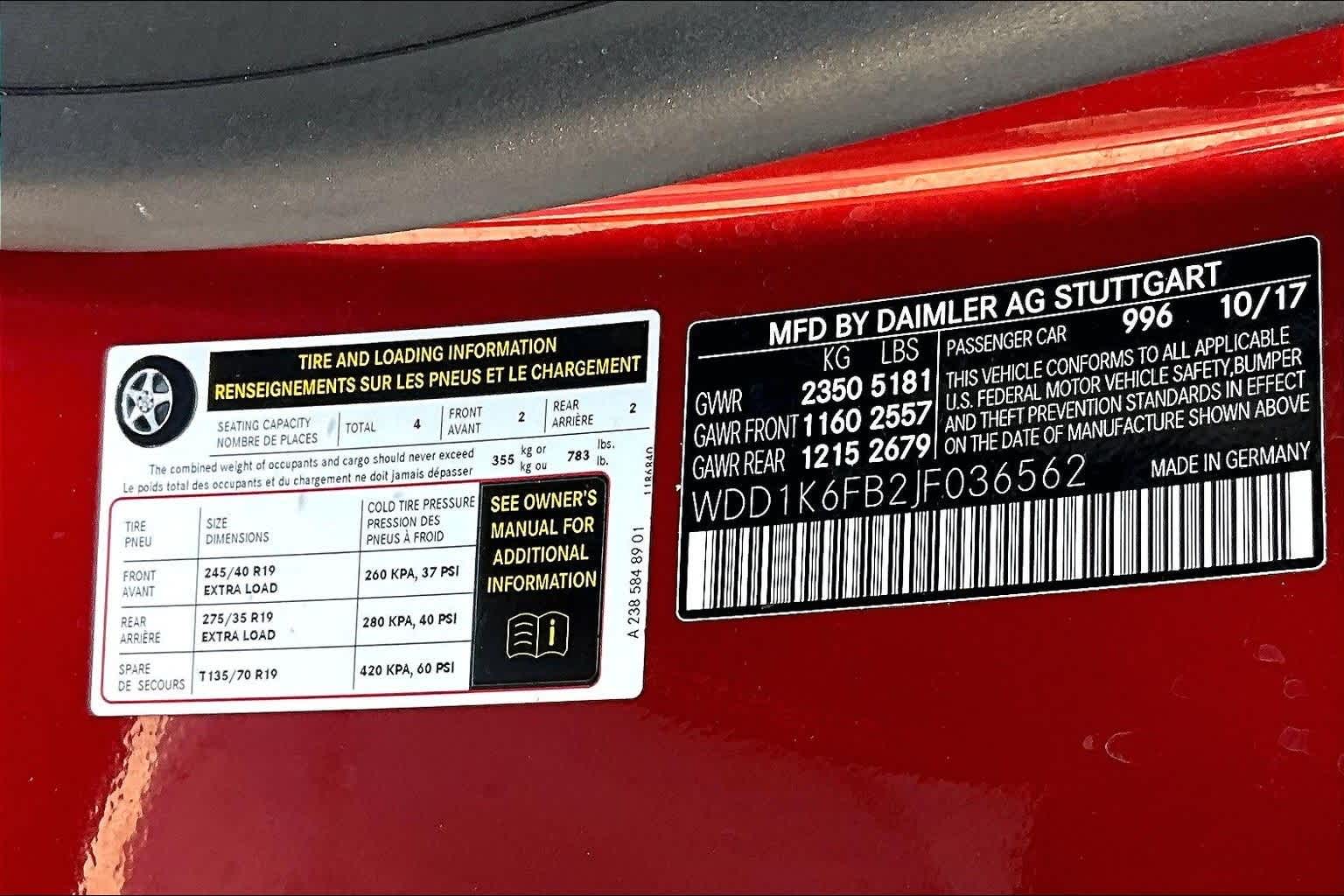 Thumbnail: 2018 Mercedes-Benz E-Class - 14