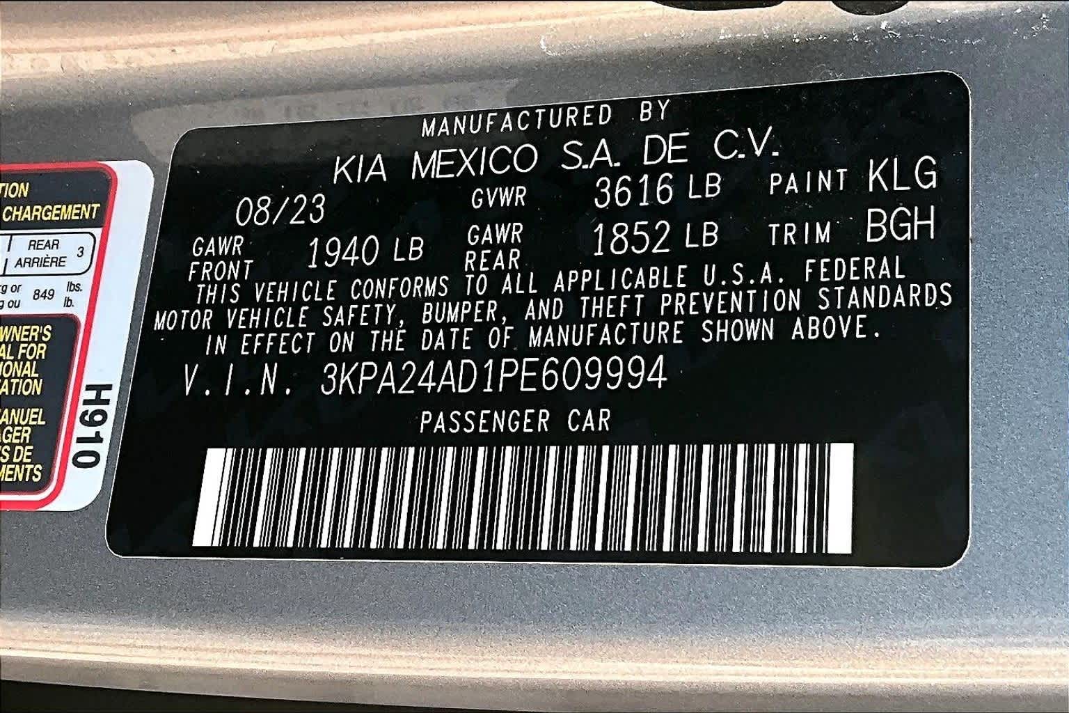 Thumbnail: 2023 Kia Rio - 18