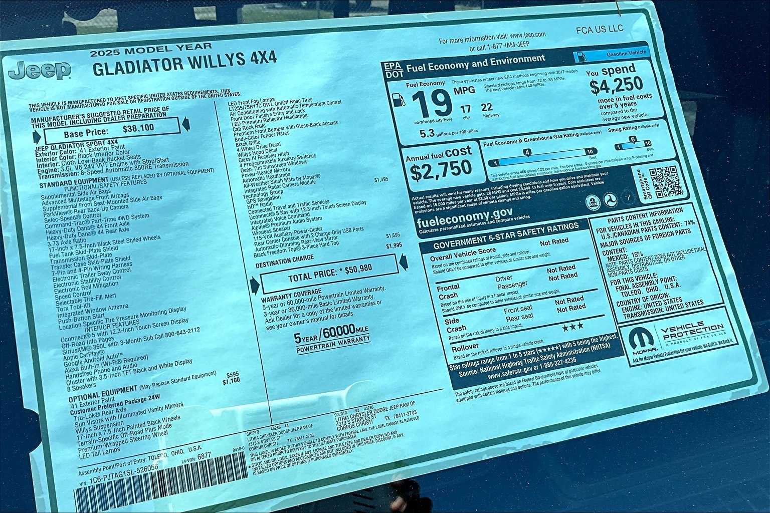 Thumbnail: 2025 Jeep Gladiator - 13