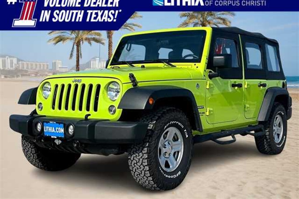Used 2016 Jeep Wrangler JK Unlimited Sport 4X4 SUV