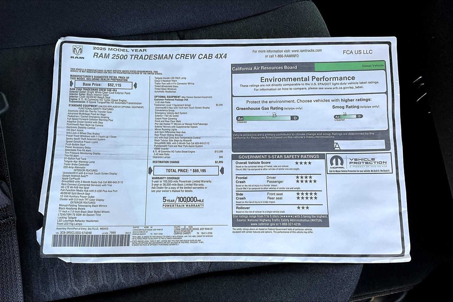 Thumbnail: 2025 RAM 2500 - 23