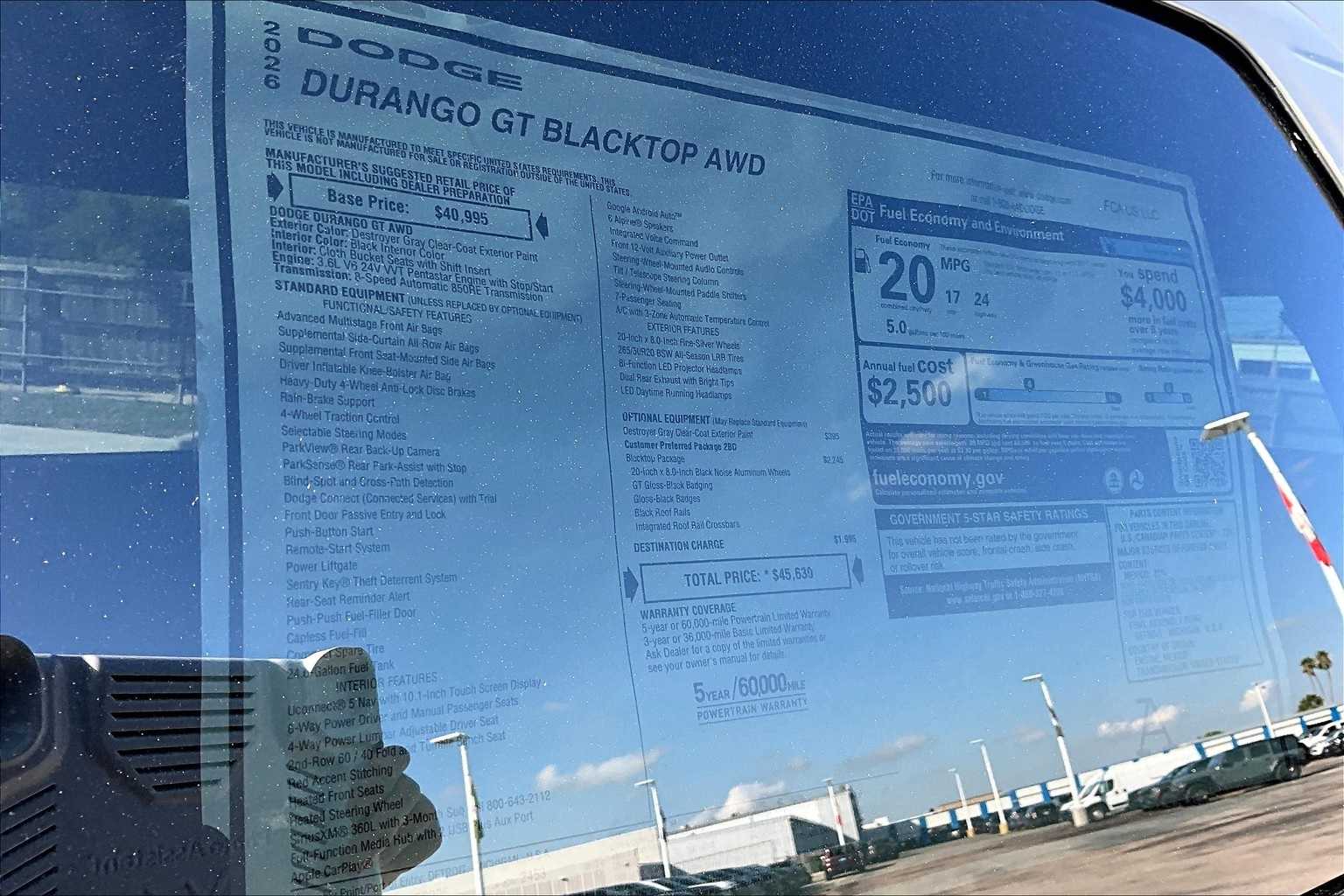 Thumbnail: 2026 Dodge Durango - 23