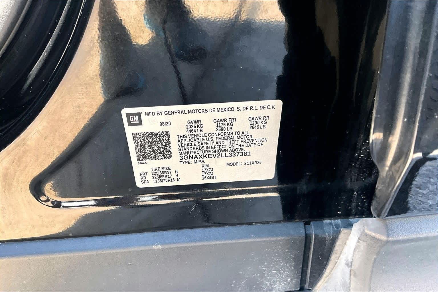 Thumbnail: 2020 Chevrolet Equinox - 18