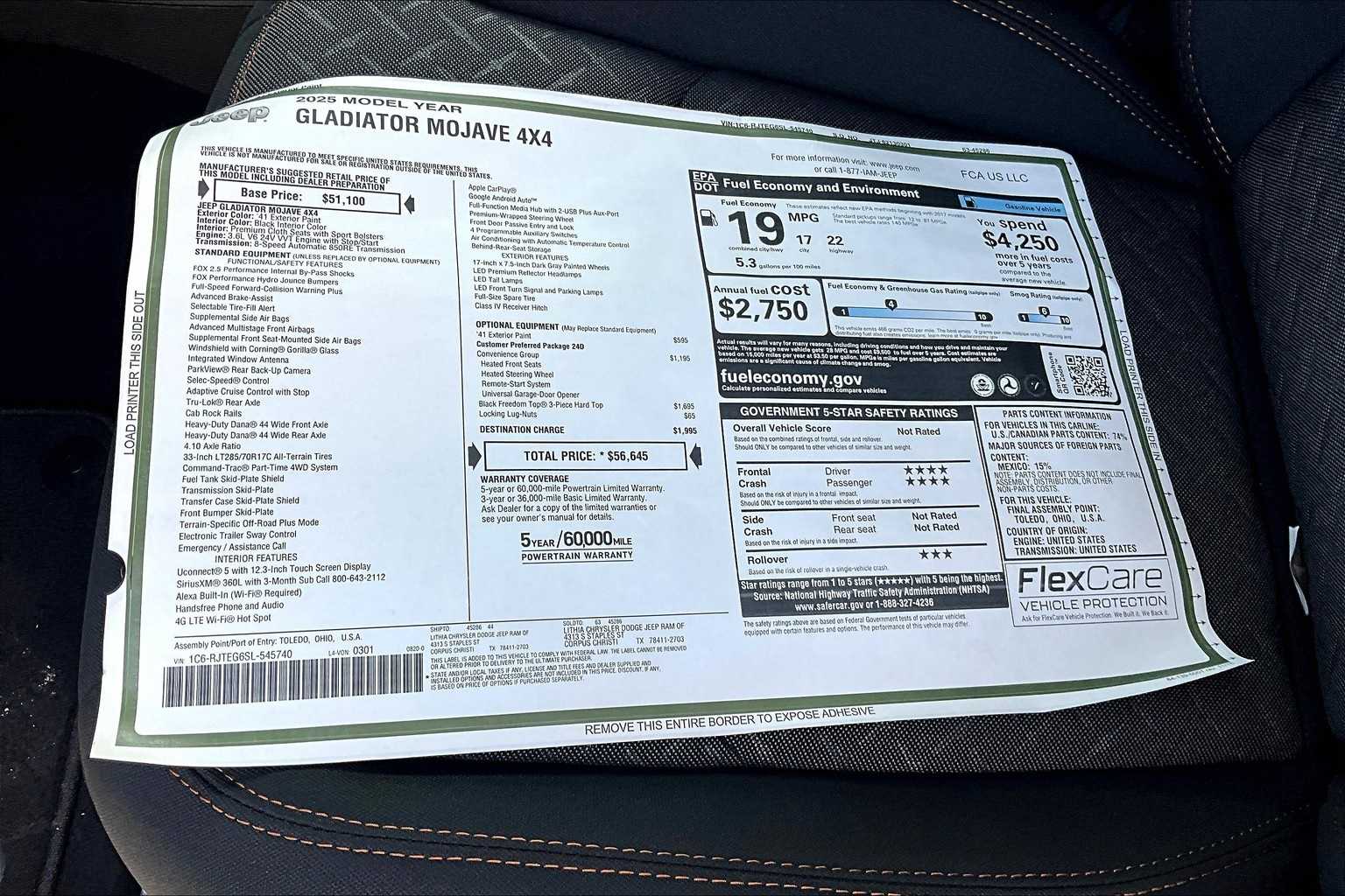 Thumbnail: 2025 Jeep Gladiator - 22