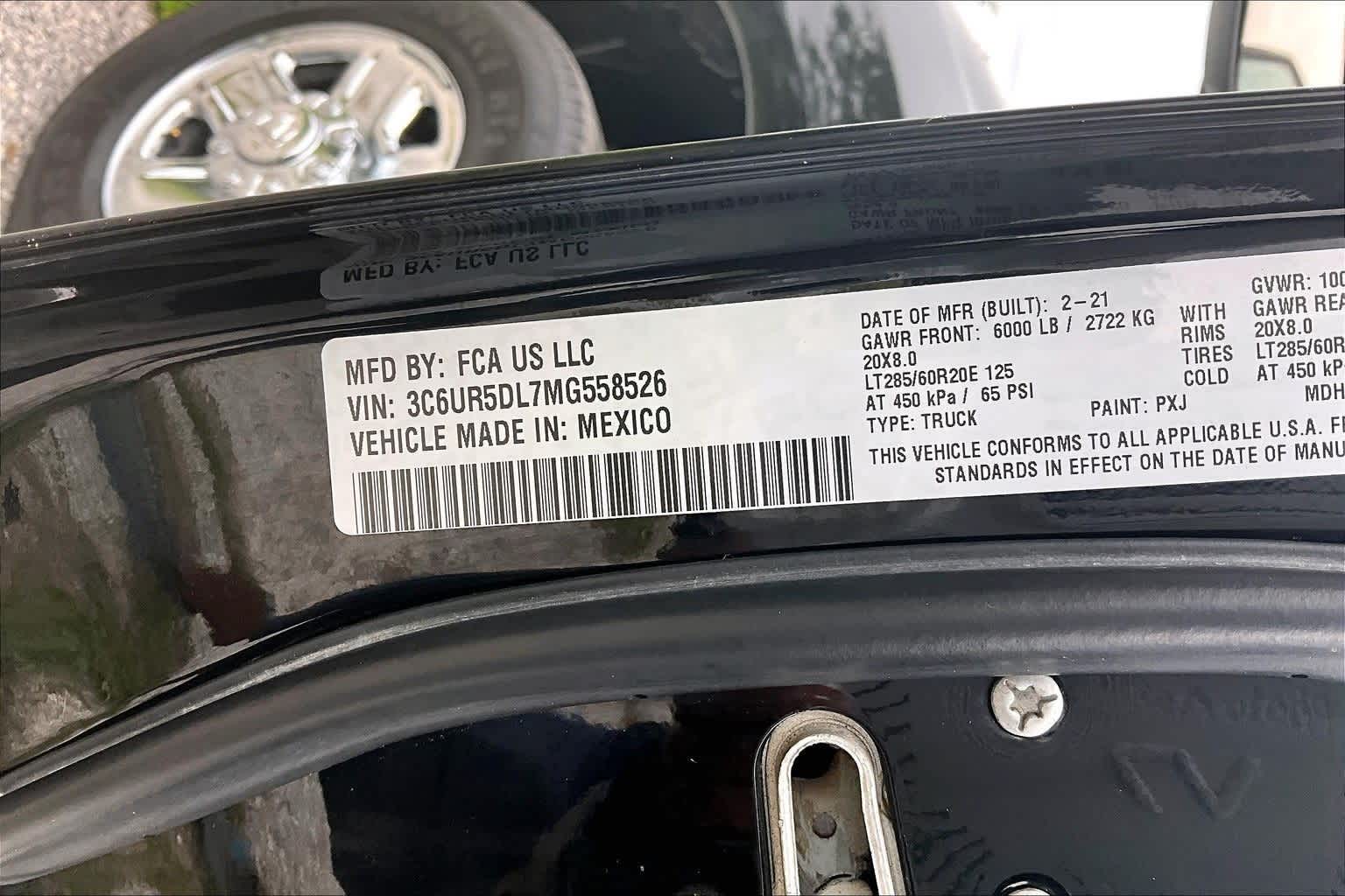 Thumbnail: 2021 RAM 2500 - 18