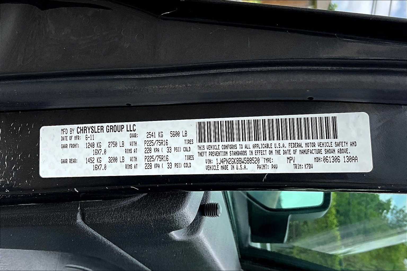 2011 Jeep Liberty Sport 20