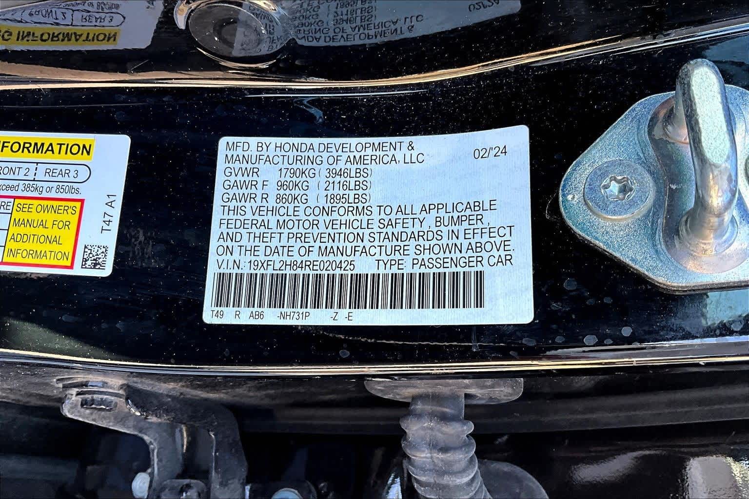 Thumbnail: 2024 Honda Civic - 19