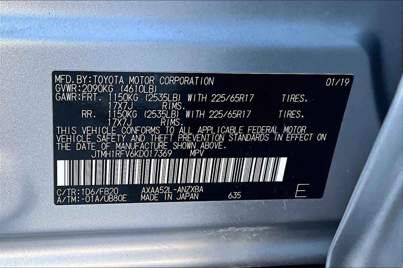 Thumbnail: 2019 Toyota RAV4 - 18