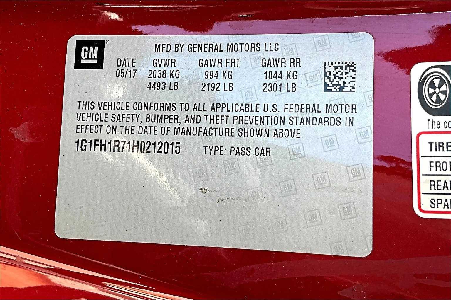 Thumbnail: 2017 Chevrolet Camaro - 18