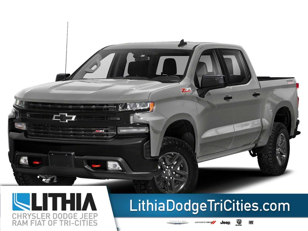 Used 2021 Chevrolet Silverado 1500 LT Trail Boss Truck Crew Cab