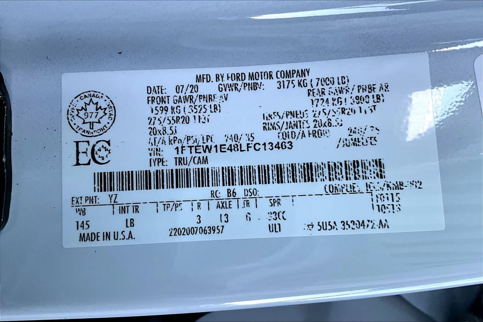 Thumbnail: 2020 Ford F-150 - 20