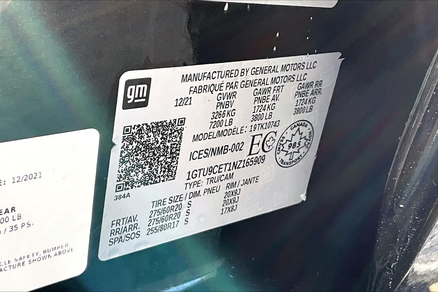 Thumbnail: 2022 GMC Sierra 1500 - 20