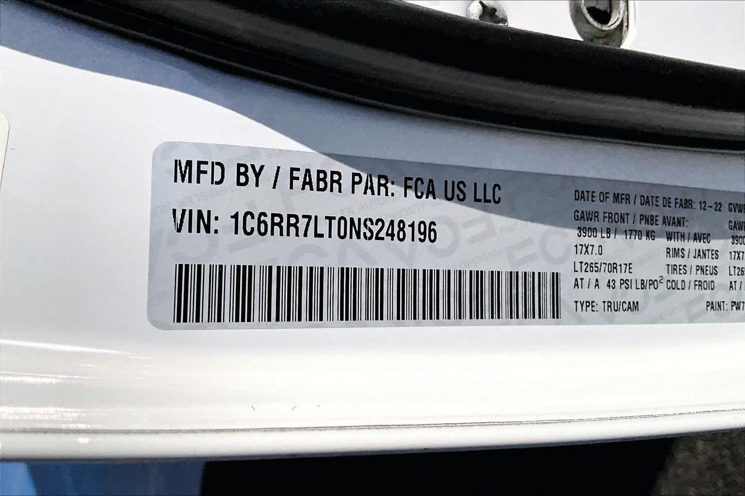 Thumbnail: 2022 RAM 1500 Classic - 20